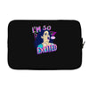 i'm soo excited Laptop sleeve