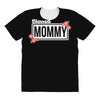blessed mommy with flower white color All Over Women's T-shirt