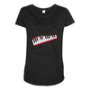 Piano And Music Maternity Scoop Neck T-shirt