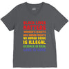 black lives matters, women's rights are human rights V-Neck Tee