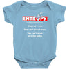 entropy Baby Bodysuit