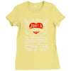 i'm not just a tattooed mom i,m a big cup Ladies Fitted T-Shirt