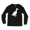 cool duck retro Long Sleeve Shirts