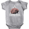 zombie food pyramid Baby Onesie