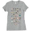 shakespeare a z Ladies Fitted T-Shirt