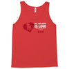 love and a dog life Tank Top
