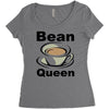 bean queen Women's Triblend Scoop T-shirt