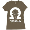 marilyn manson mechanical animals Ladies Fitted T-Shirt