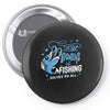fishing fanatics Pin-back button