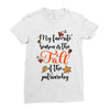 my favorite season is the fall of the patriarchy Ladies Fitted T-Shirt
