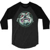 angry bulldog 3/4 Sleeve Shirt