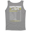 September Girl Facts Virgo Tank Top