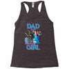 dad of the birthday girl Racerback Tank