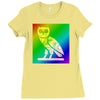 ovo awsome Ladies Fitted T-Shirt