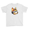 halftone fox (regular) Youth Tee