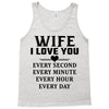 I Love you Wife Tank Top