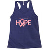 breast cancer hope Racerback Tank