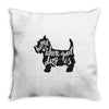 dog lover Throw Pillow