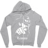 r.i.p. lemmy kilmister Zipper Hoodie