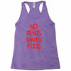 no penis shaped food Racerback Tank