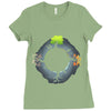 change comes to all Ladies Fitted T-Shirt