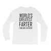 world's greatest farter i mean father Long Sleeve Shirts