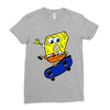 sponge board Ladies Fitted T-Shirt