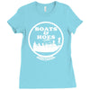 boats and hoes Ladies Fitted T-Shirt