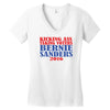 kicking ass taking voters bernie sanders for president 2016 Women's V-Neck T-Shirt