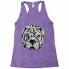ask me about my shar pei Racerback Tank