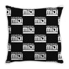 general midi retro Throw Pillow