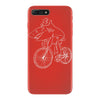 shark riding bicycle bike funny iPhone 7 Plus Case