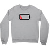 Dead Battery Crewneck Sweatshirt