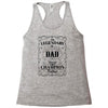 The Legendary Dad World Champion Father Racerback Tank