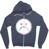 halographic sad boys Zipper Hoodie