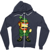 happy saint patrick day simpson 2 Zipper Hoodie