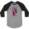 i run like a girl try to keep up 3/4 Sleeve Shirt