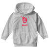instinct attention gorilla beast Youth Hoodie