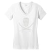 mask of modern mutiny Women's V-Neck T-Shirt