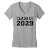 class of 2029 Women's V-Neck T-Shirt