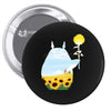 totoro sunflower Pin-back button