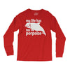 no porpoise Long Sleeve Shirts