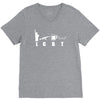 liberty gun beer V-Neck Tee