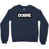Dobre Black/White Crewneck Sweatshirt