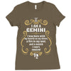 i am a gemini Ladies Fitted T-Shirt