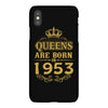 queens are born in 1953 iPhoneX
