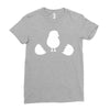Chicken and Little Chick Ladies Fitted T-Shirt