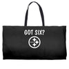 got 6 Weekender Totes
