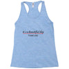 its a beautiful day Racerback Tank