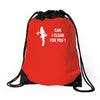 can i clean for you Drawstring Bags